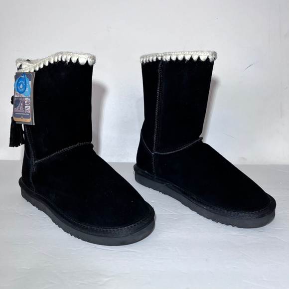 Lamo Luna Water Resistant Suede Winter Boots - Picture 5 of 6